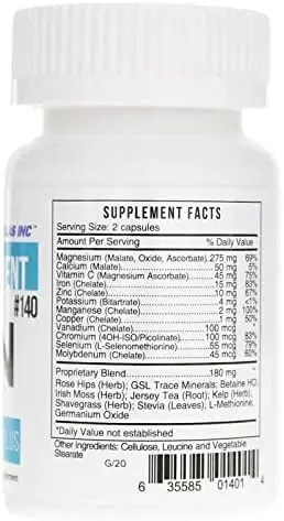 Systemic Formulas MIN Multi Mineral Plus Capsules